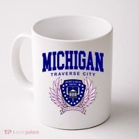 Traverse City Michigan Classy Logo Coffee Mug thumb 0