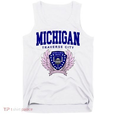Traverse City Michigan Classy Logo Tank Top