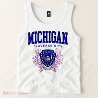 Traverse City Michigan Classy Logo Tank Top thumb 2