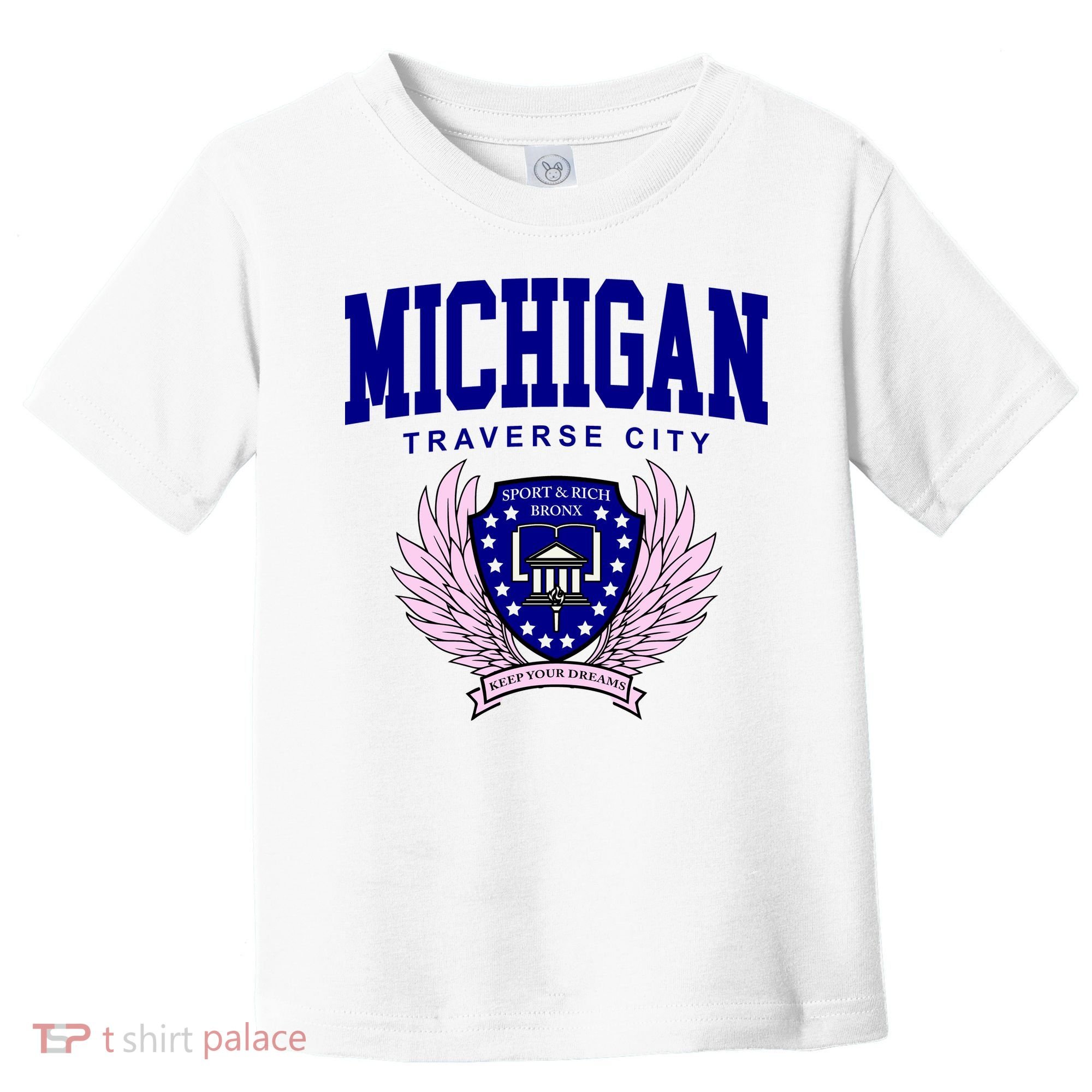 Traverse City Michigan Classy Logo Toddler T-Shirt