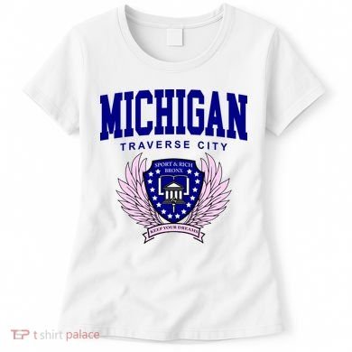 Traverse City Michigan Classy Logo Women's T-Shirt