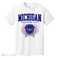 Traverse City Michigan Classy Logo Kids T-Shirt thumb 0