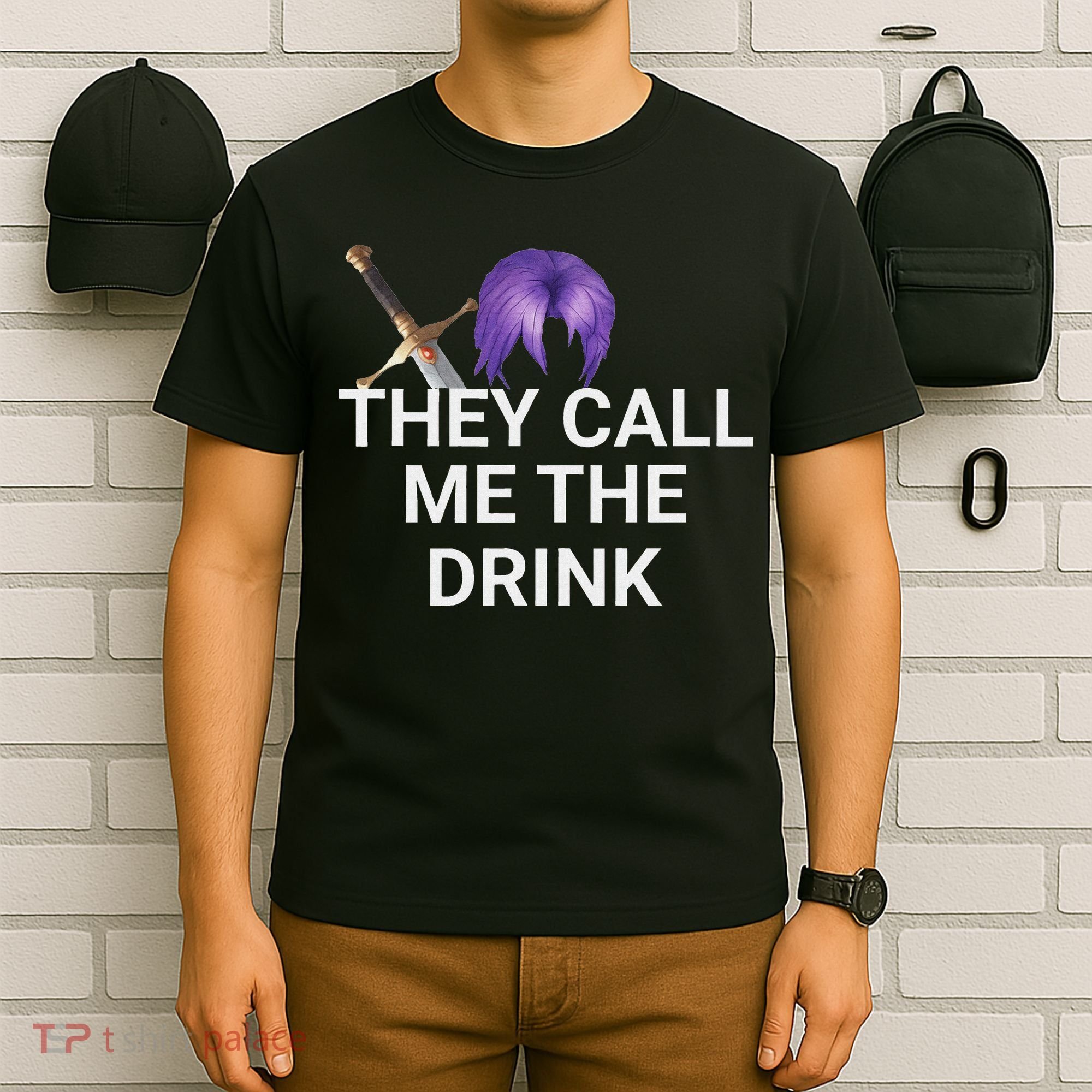 They Call Me The Drink Funny Meme T-Shirt