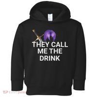 They Call Me The Drink Funny Meme Toddler Hoodie thumb 0