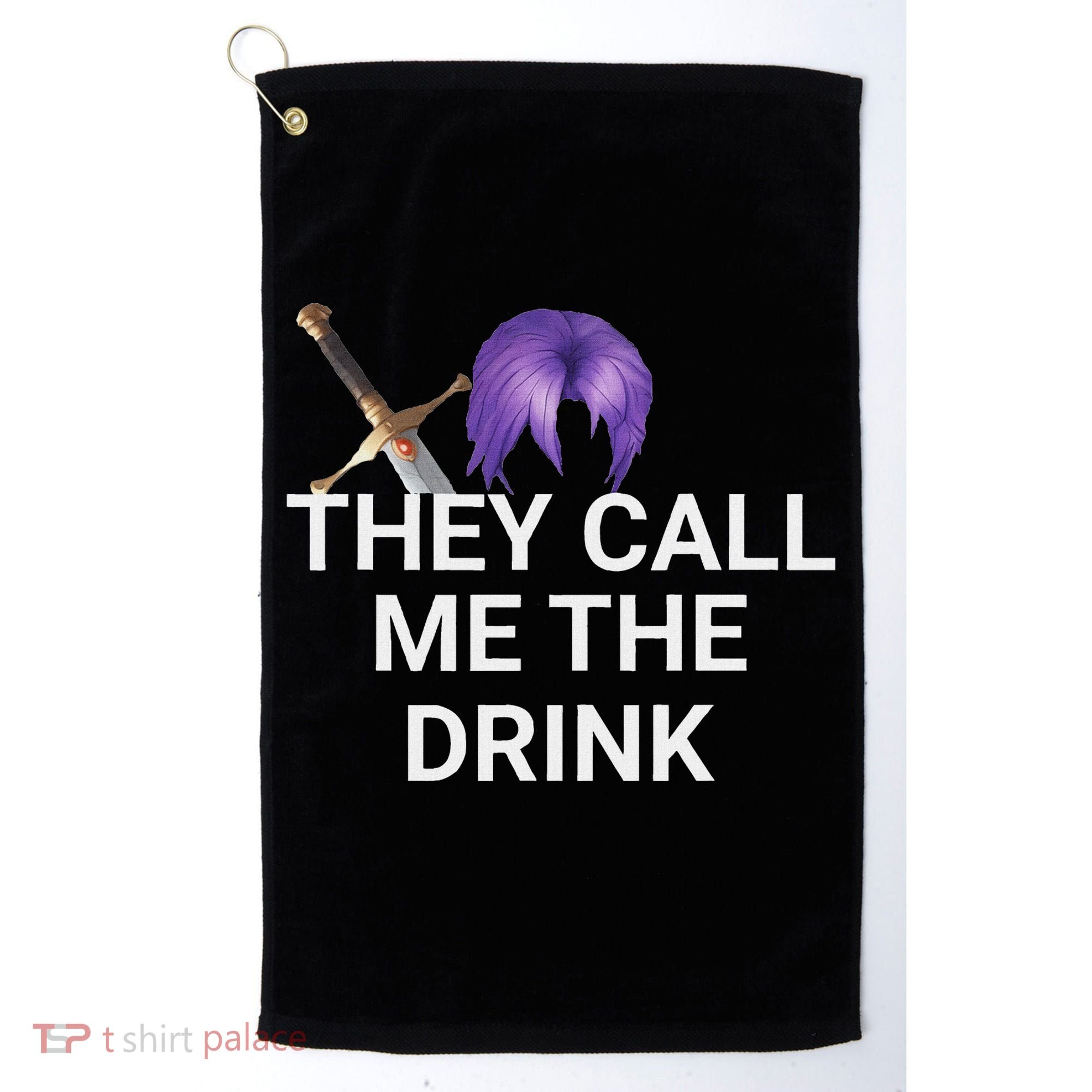 They Call Me The Drink Funny Meme Golf Towel