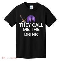 They Call Me The Drink Funny Meme Kids T-Shirt thumb 0