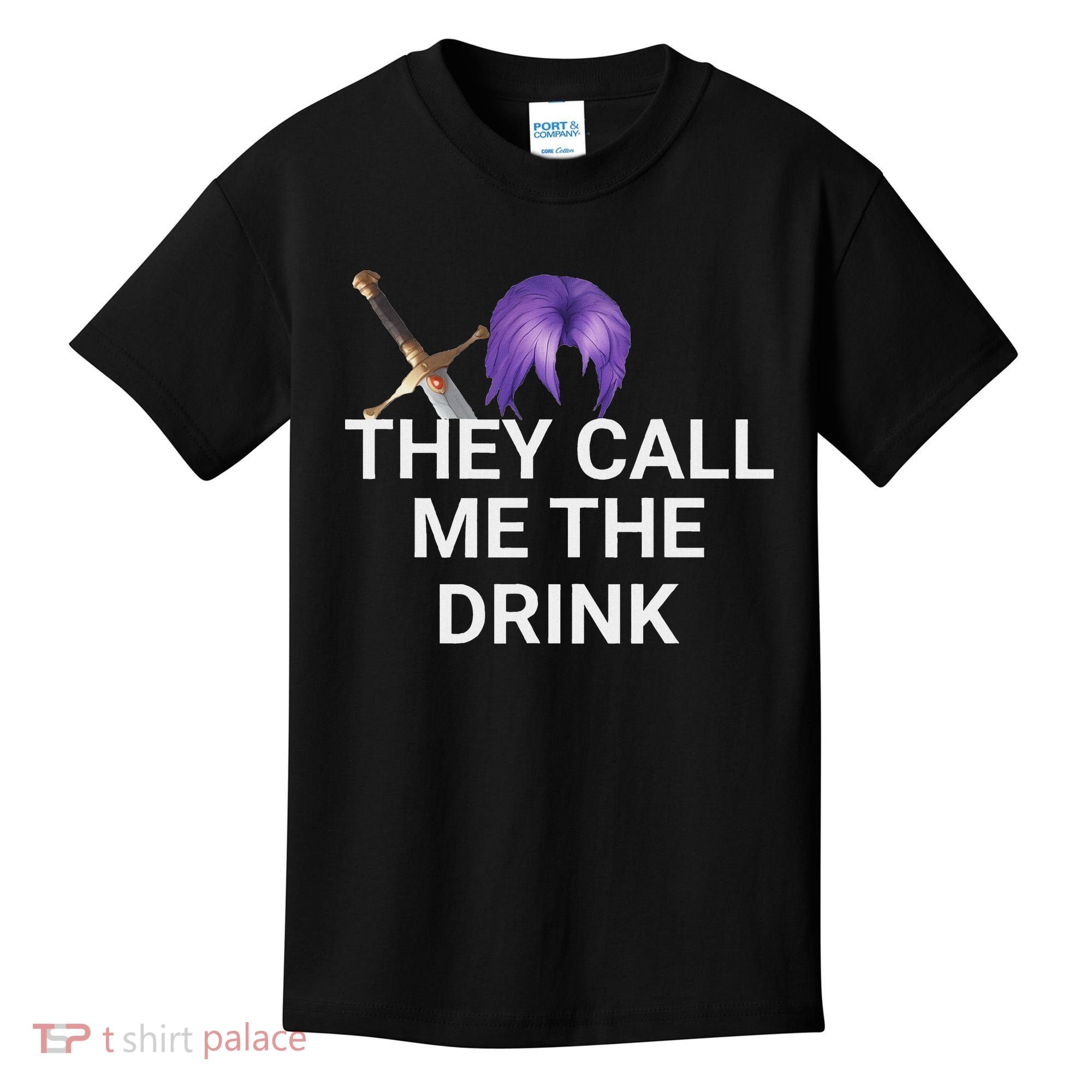 They Call Me The Drink Funny Meme Kids T-Shirt