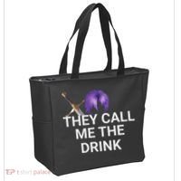 They Call Me The Drink Funny Meme Tote Bag thumb 2