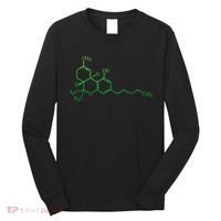THC Cannabis Marijuana Medicine Chemical Formula Long Sleeve Shirt thumb 0
