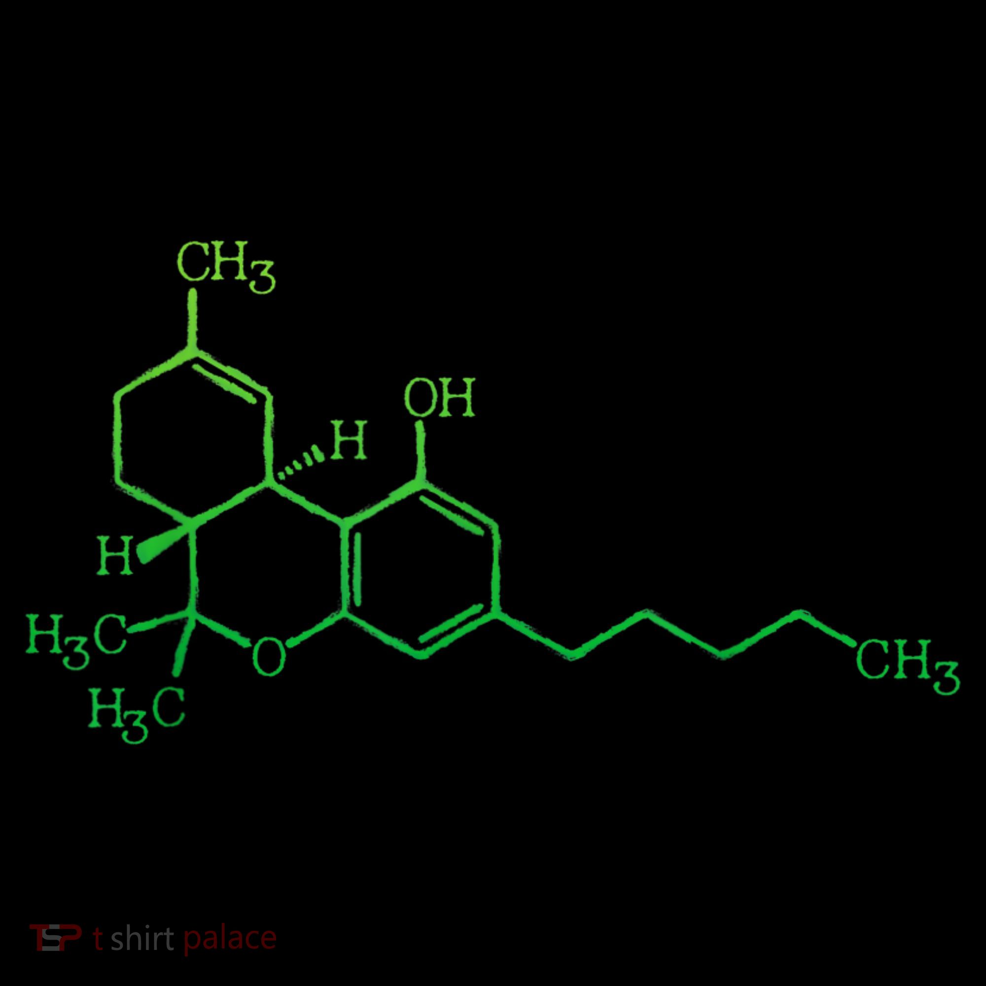 THC Cannabis Marijuana Medicine Chemical Formula Sweatshirt