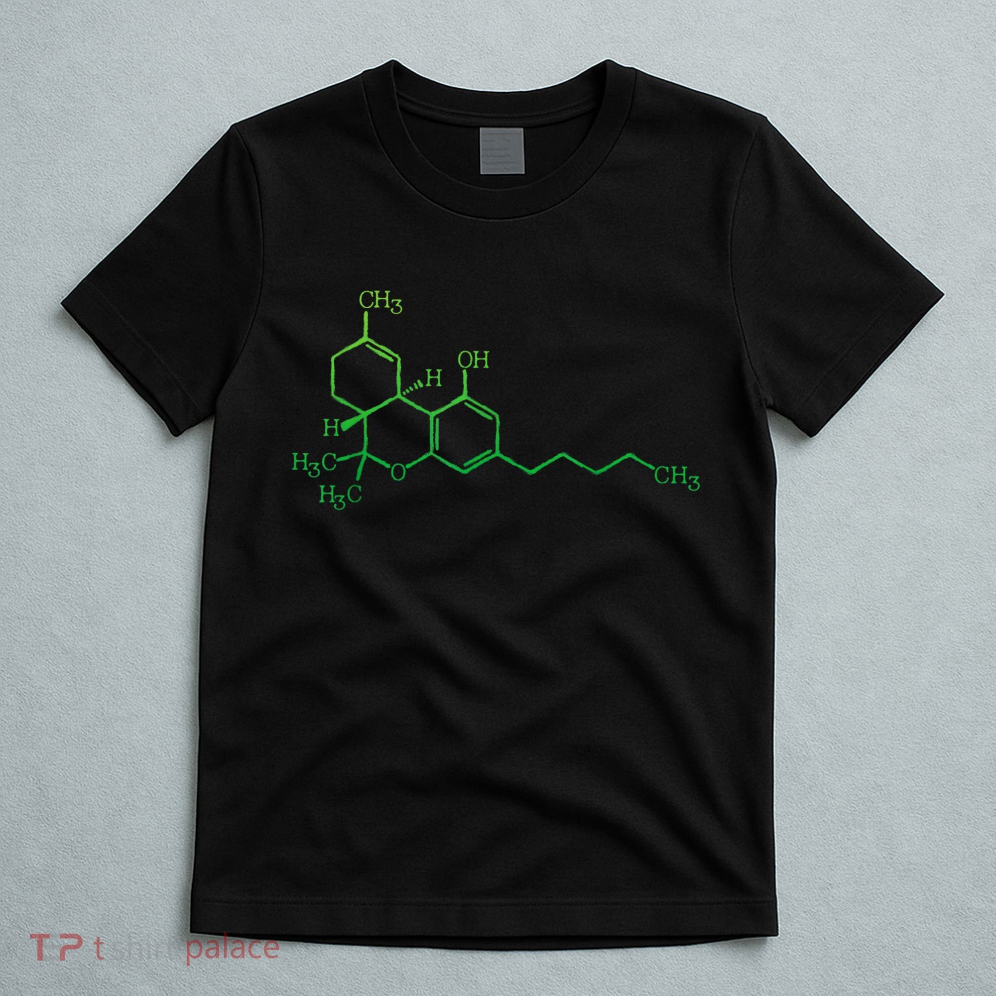 THC Cannabis Marijuana Medicine Chemical Formula T-Shirt