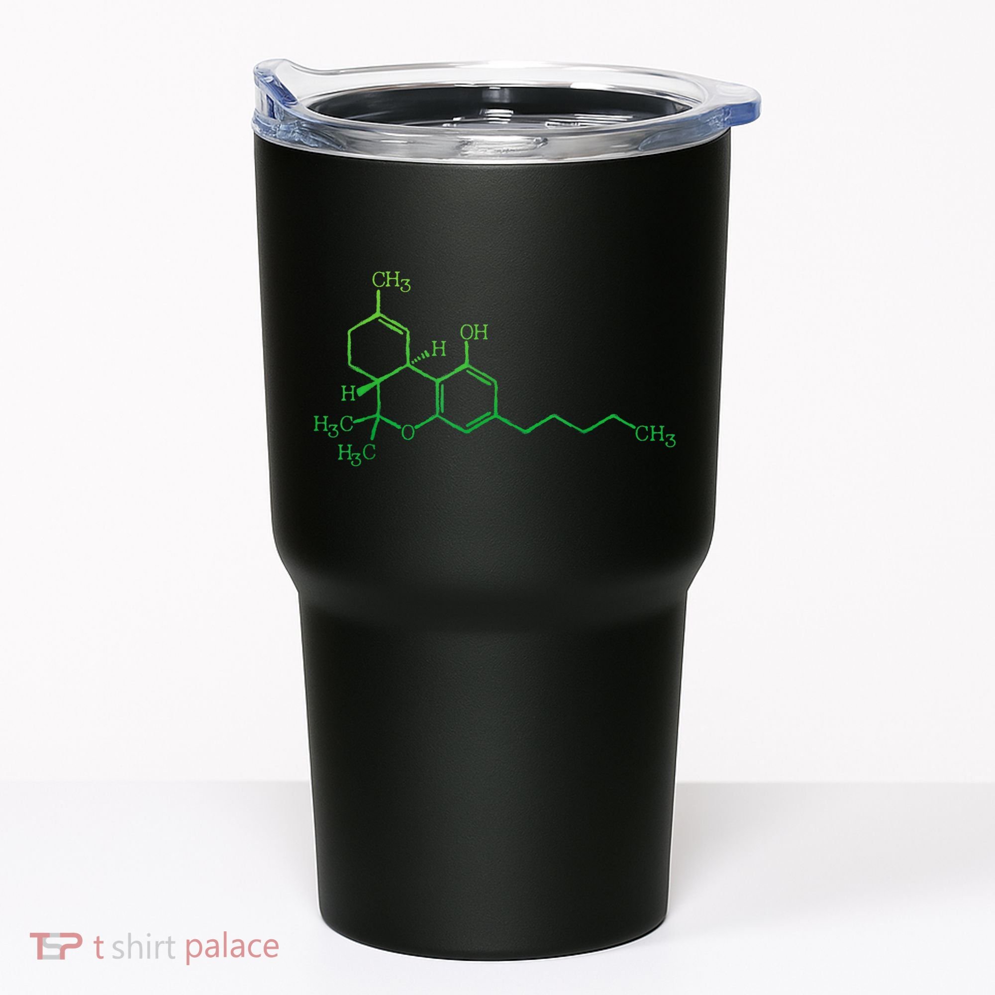 THC Cannabis Marijuana Medicine Chemical Formula Tumbler