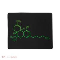 THC Cannabis Marijuana Medicine Chemical Formula Mousepad thumb 0