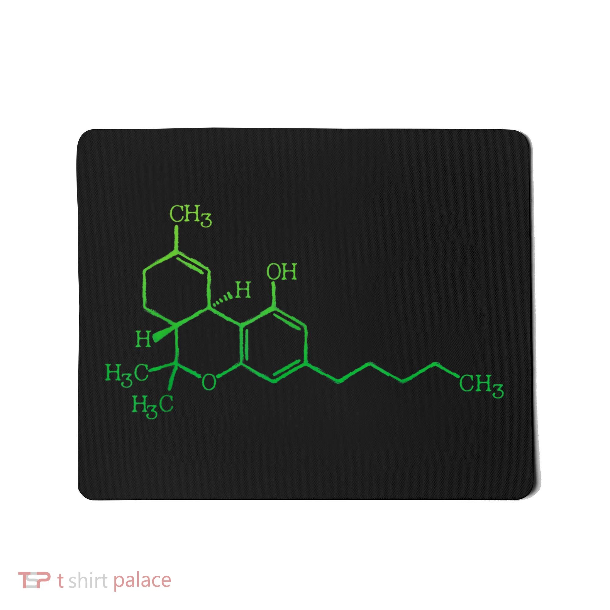 THC Cannabis Marijuana Medicine Chemical Formula Mousepad