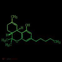 THC Cannabis Marijuana Medicine Chemical Formula Mousepad thumb 1