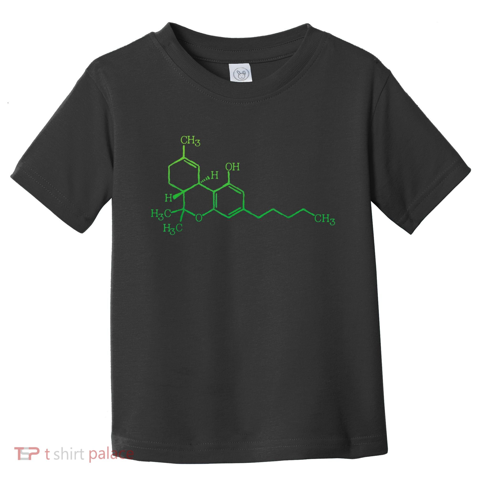 THC Cannabis Marijuana Medicine Chemical Formula Toddler T-Shirt