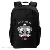 They Call Me El Jefe The Boss Joke Cinco De Mayo Backpack thumb 0