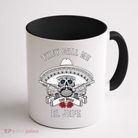 They Call Me El Jefe The Boss Joke Cinco De Mayo Coffee Mug thumb 1