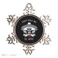 They Call Me El Jefe The Boss Joke Cinco De Mayo Ornament thumb 0