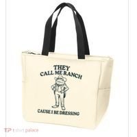 They Call Me Ranch Cause I Be Dressing Funny Frog Meme Tote Bag thumb 3