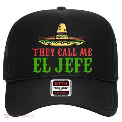 They Call Me El Jefe Mexican Bearded Men Hat