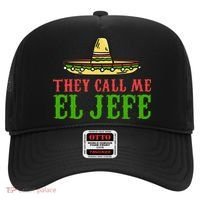 They Call Me El Jefe Mexican Bearded Men Hat thumb 0