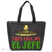 They Call Me El Jefe Mexican Bearded Men Tote Bag thumb 0