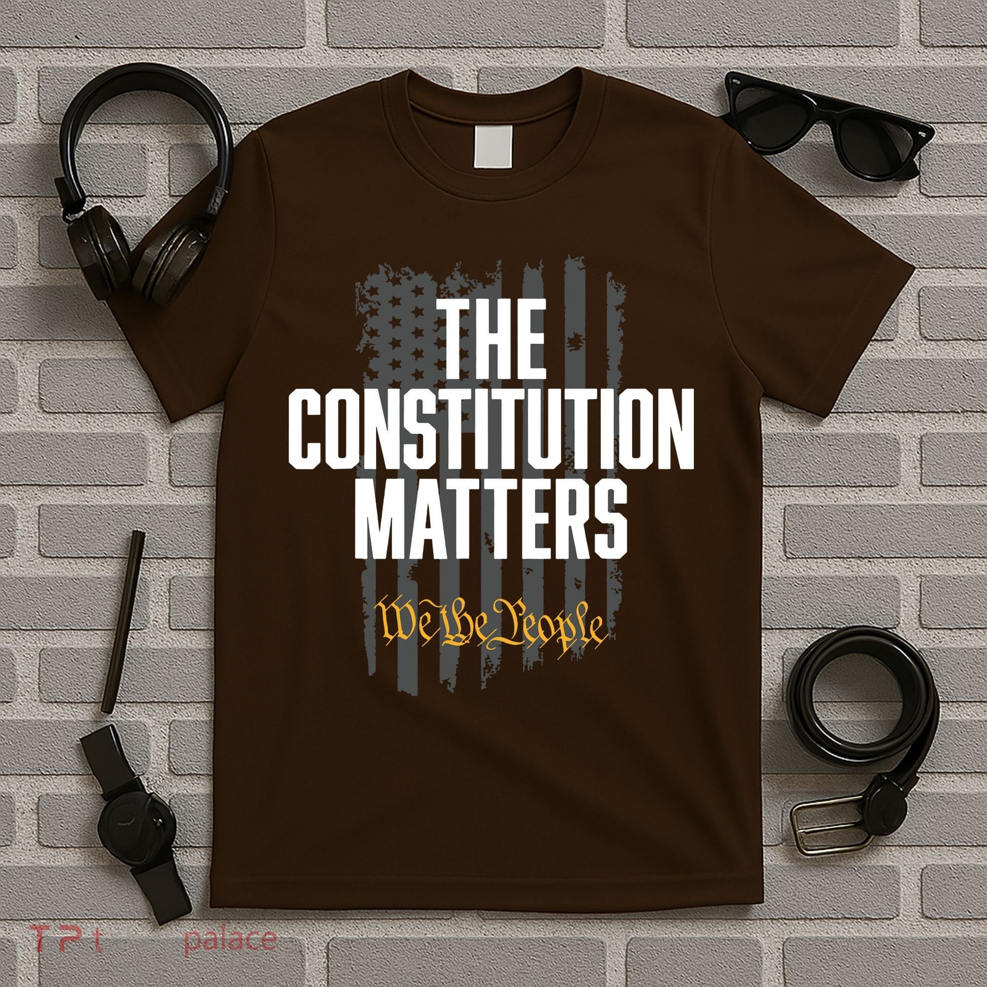 The Constitution Matters Vintage We The People Constitution T-Shirt