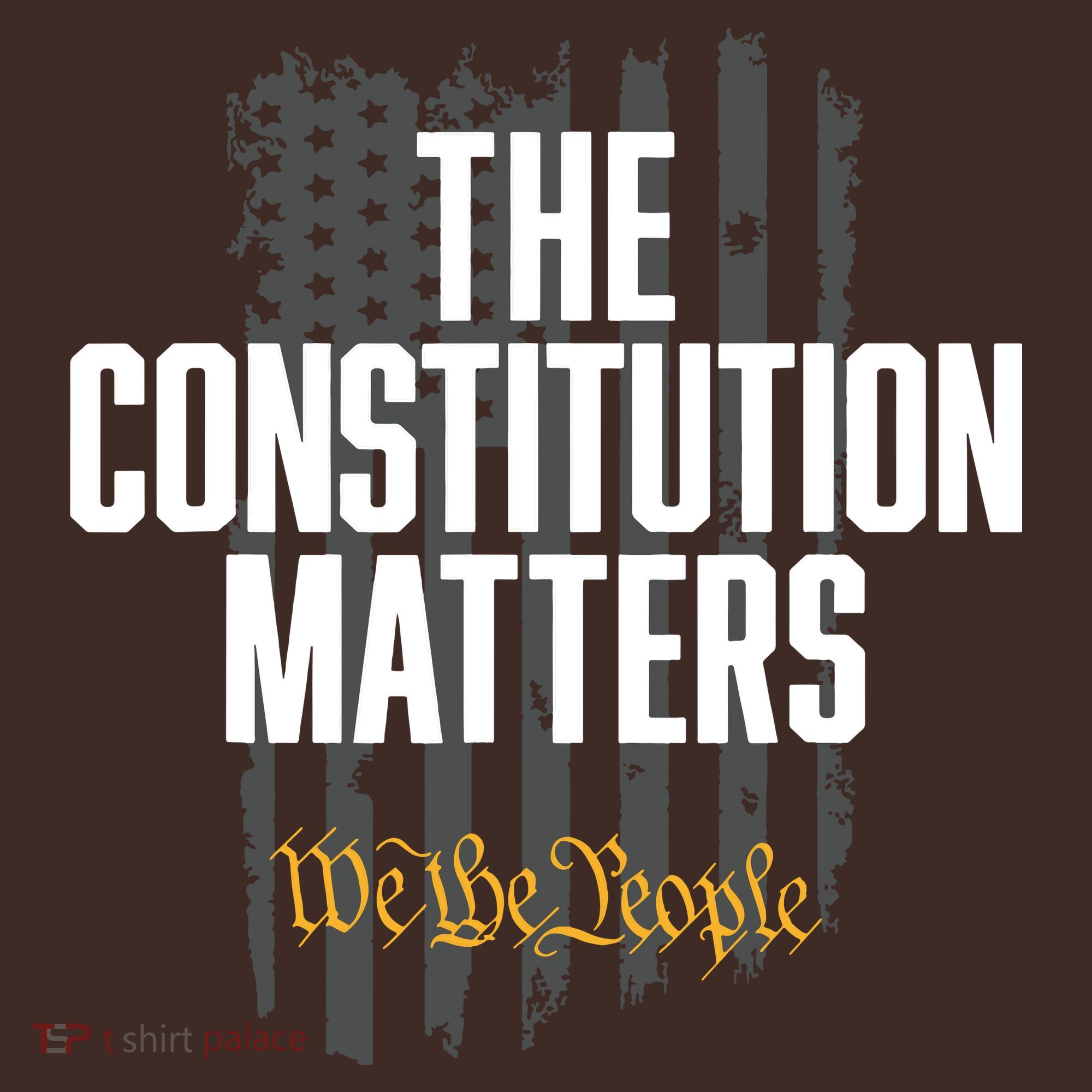 The Constitution Matters Vintage We The People Constitution T-Shirt