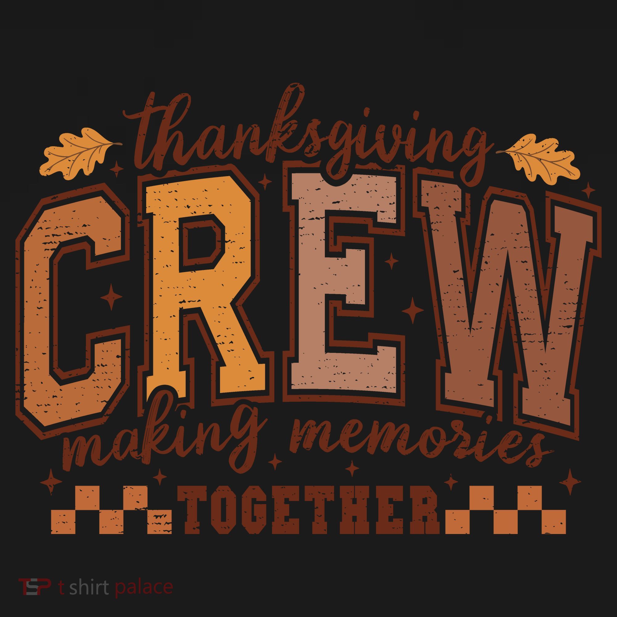 Thanksgiving Crew Making Memories Together Apron
