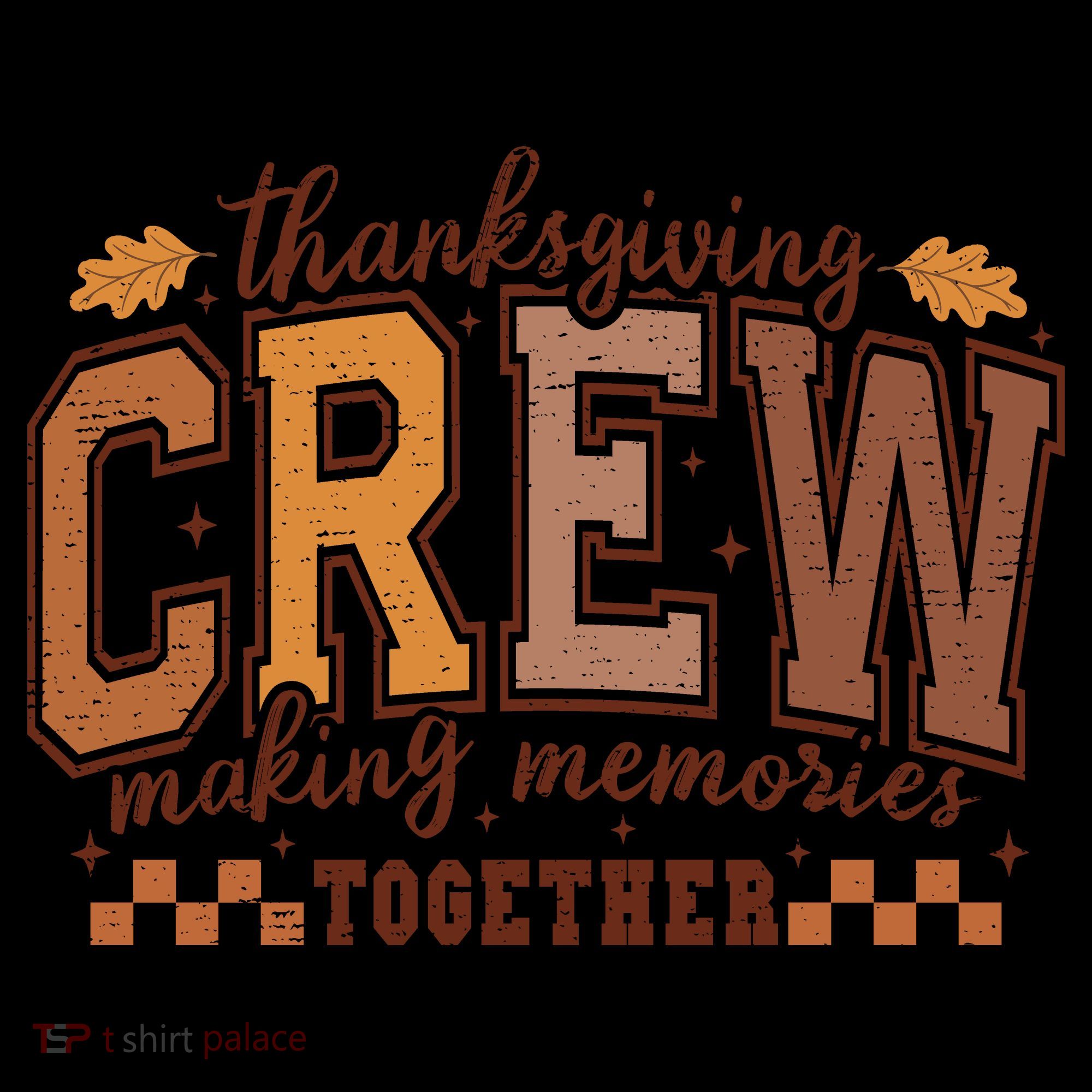 Thanksgiving Crew Making Memories Together Baby Bodysuit