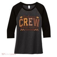 Thanksgiving Crew Making Memories Together Women's Tri-Blend 3/4-Sleeve Raglan Shirt thumb 0
