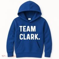 Team Clark Meaningful Gift Kids Hoodie thumb 0