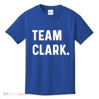 Team Clark Meaningful Gift Kids T-Shirt thumb 0