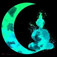 Turquoise Crescent Moon And Buddha Gift Bucket Hat thumb 4