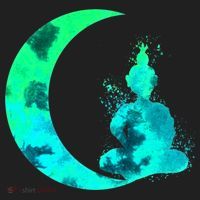 Turquoise Crescent Moon And Buddha Gift Beanie thumb 2