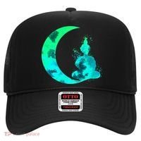 Turquoise Crescent Moon And Buddha Gift Hat thumb 0