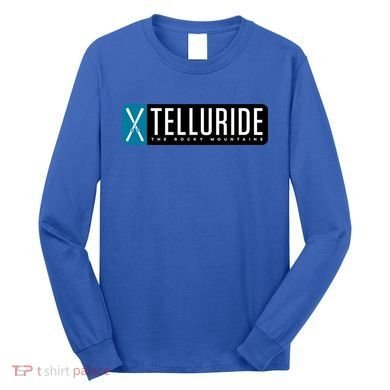Telluride Colorado Mountain Ski Gift Long Sleeve Shirt