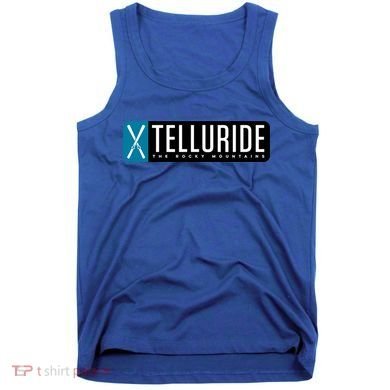 Telluride Colorado Mountain Ski Gift Tank Top