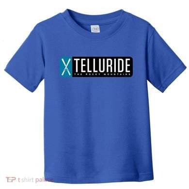 Telluride Colorado Mountain Ski Gift Toddler T-Shirt
