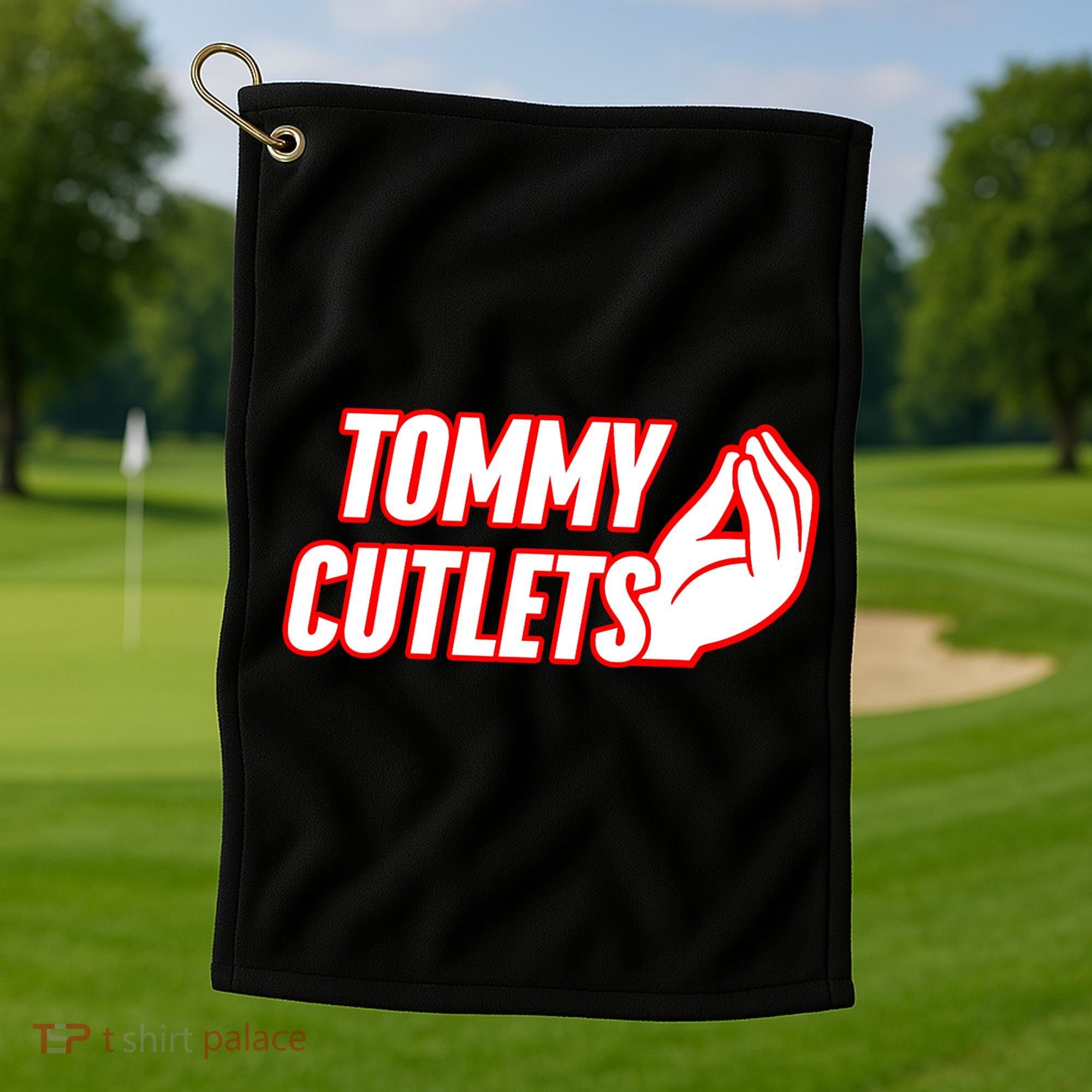 Tommy Cutlets New York Football Golf Towel