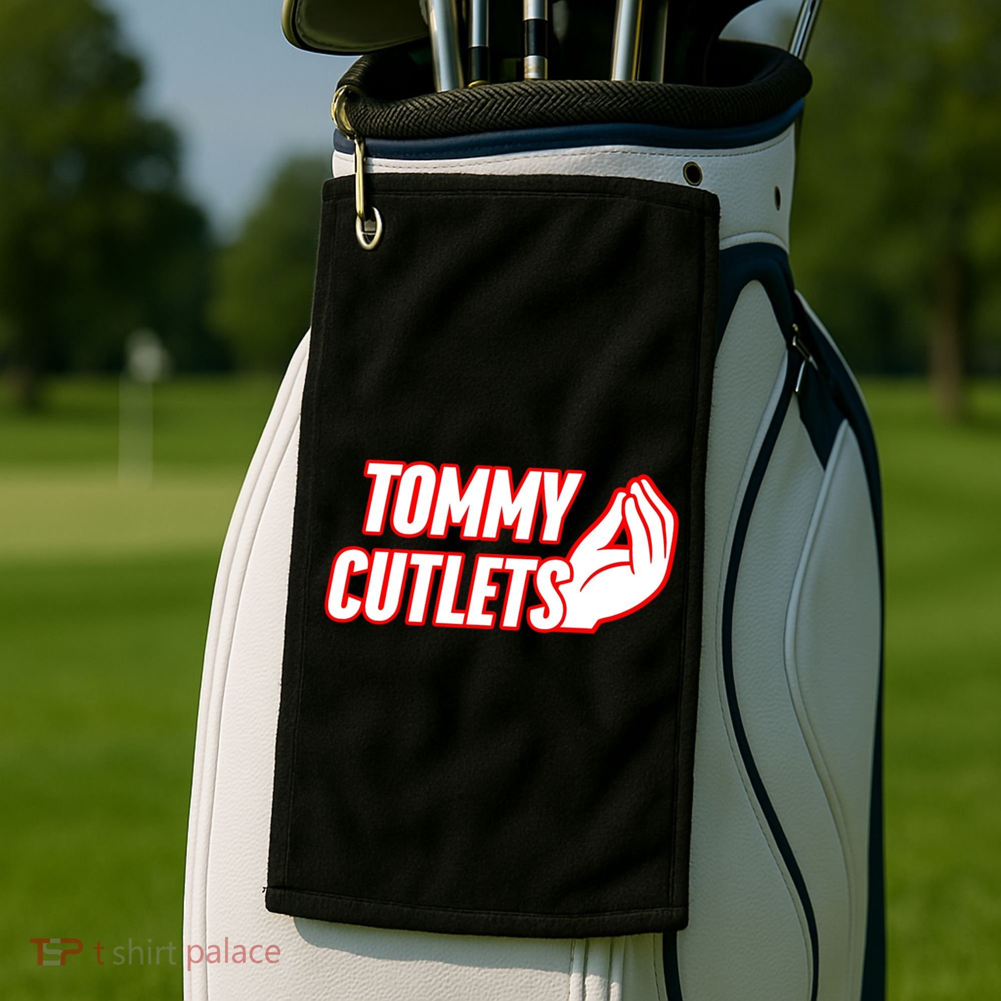 Tommy Cutlets New York Football Golf Towel