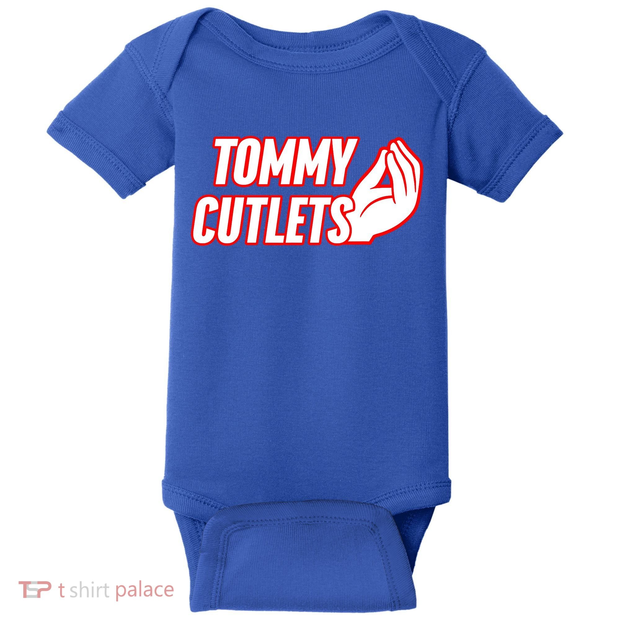 Tommy Cutlets New York Football Baby Bodysuit