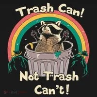 Trash Can Not Talker Can’T Women's Hoodie thumb 2