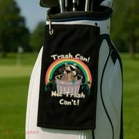 Trash Can Not Talker Can’T Golf Towel thumb 2