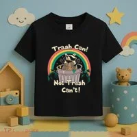 Trash Can Not Talker Can’T Toddler T-Shirt thumb 3