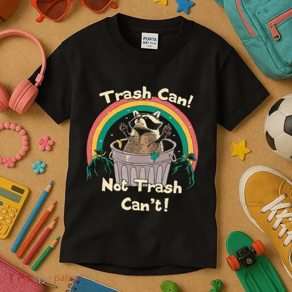 Trash Can Not Talker Can’T Kids T-Shirt