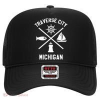 Traverse City Northern Michigan Sailing Boating Hat thumb 0