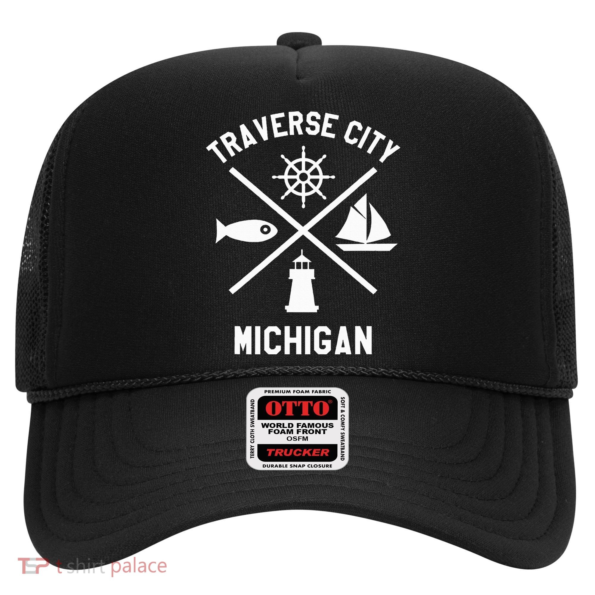 Traverse City Northern Michigan Sailing Boating Hat