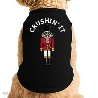 Trendy Christmas Nutcracker Crushin It Doggie Tank thumb 0